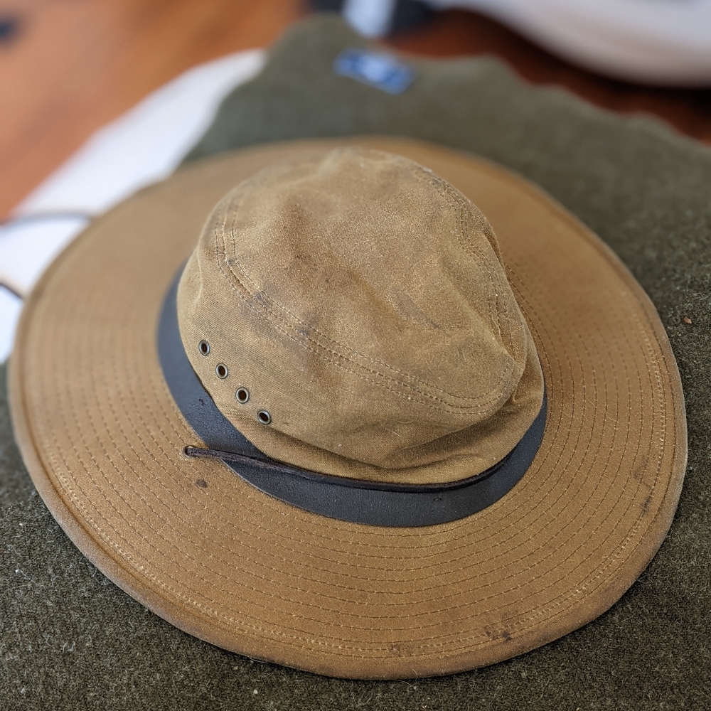 Vintage Filson Tin Cloth Bush Hat